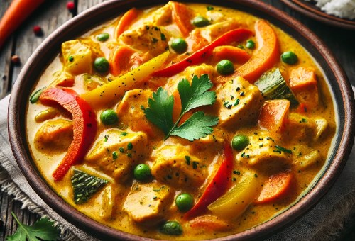 chicken curry with bone broth