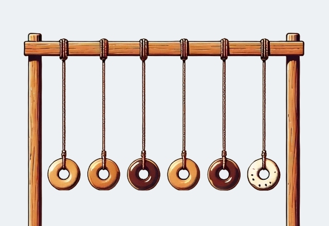 Donut on a String&nbsp;Game