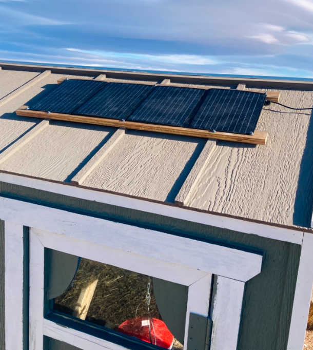 Solar Powered Chicken&nbsp;Coop