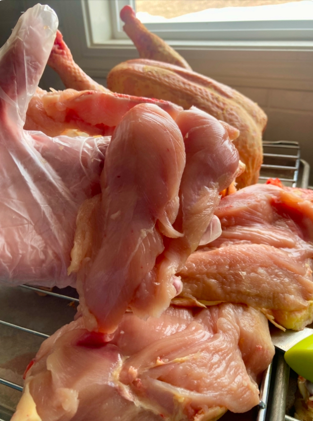 cheap way to butcher chickens
