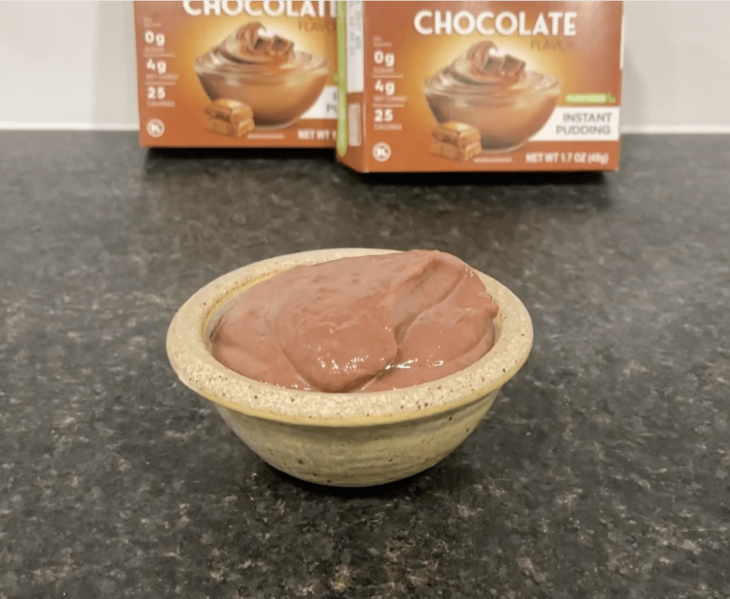 sugar-free dye-free pudding mix